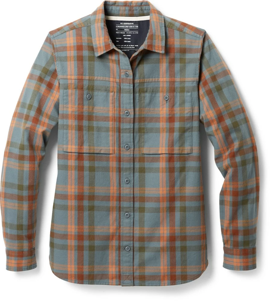 REI Co-op Wallace Lake Flannel Shirt - Women's 16 REI Co-op Wallace Lake Flannel Shirt - Women's - Image 14