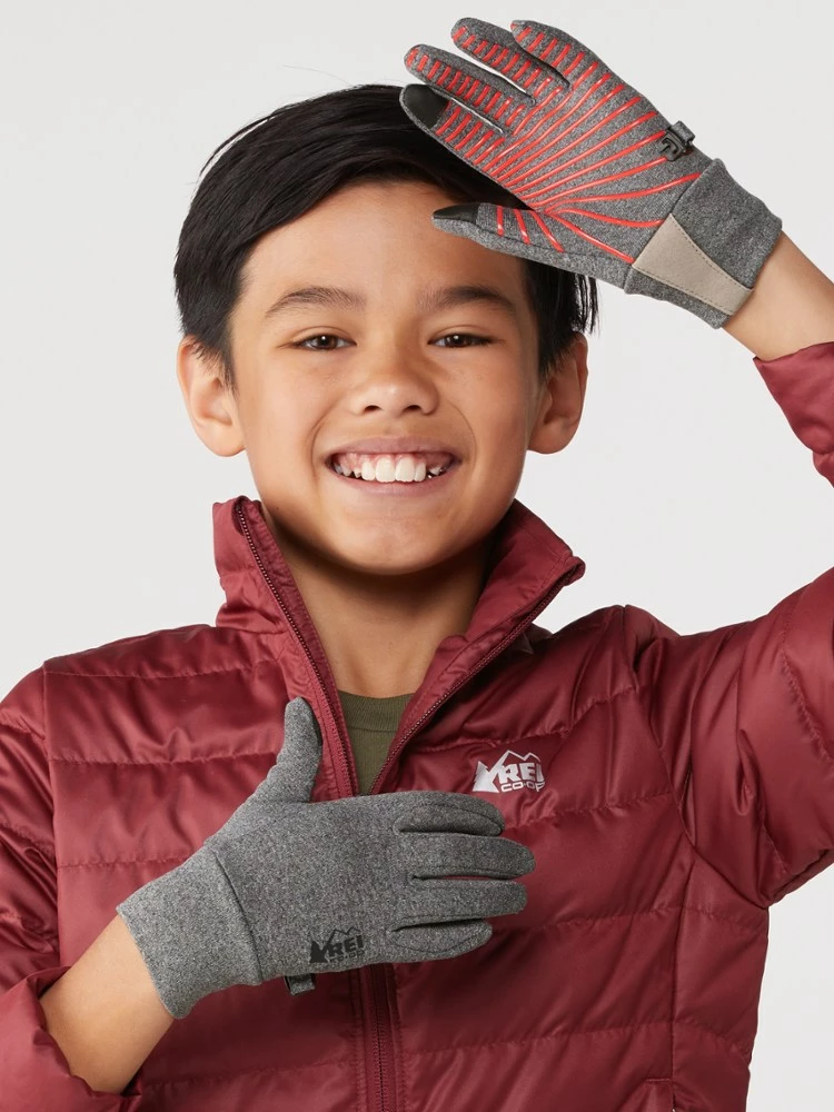 REI Co-op All Season Tech Comp Gloves - Kids' 4 REI Co-op All Season Tech Comp Gloves - Kids' - Image 2
