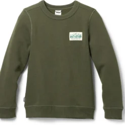 REI Co-op Patch Crewneck Sweatshirt - Kids' -REI CO-OP Sales 5701fe91 f0a0 4e16 94de 4a8f91a0c6ea