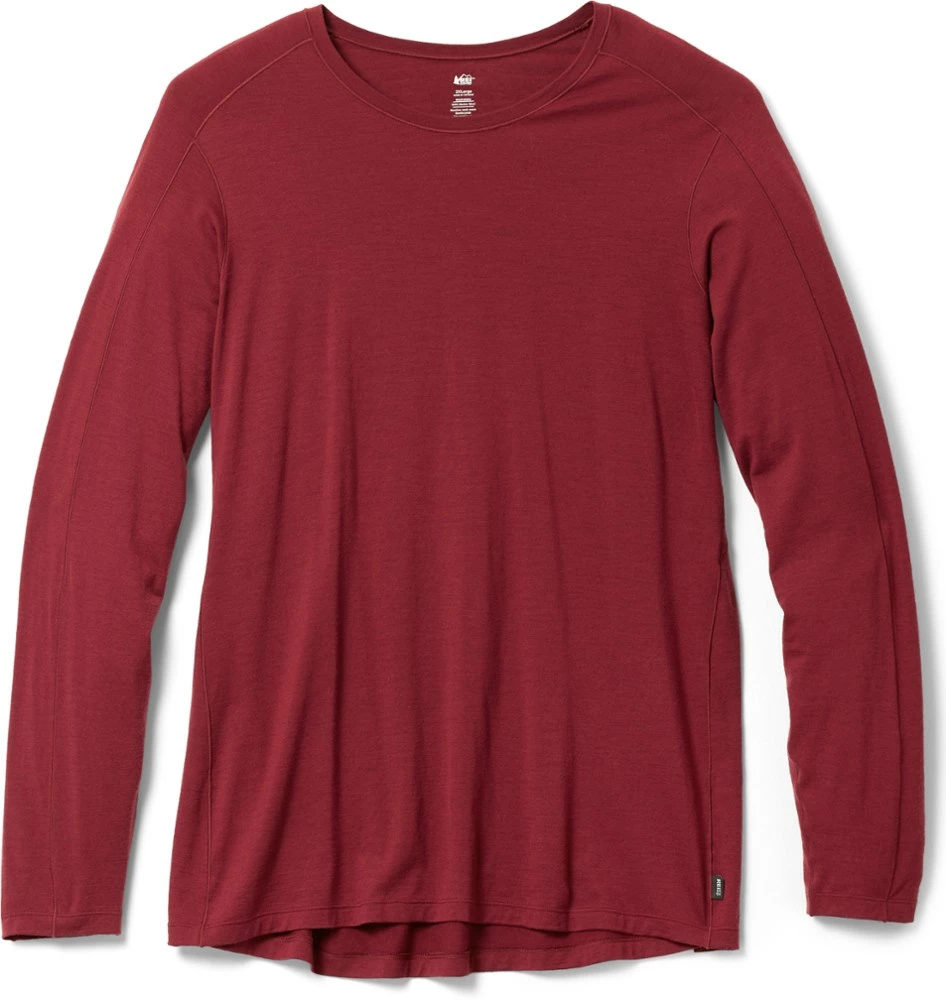 REI Co-op Merino 185 Long-Sleeve Base Layer Top - Women's Plus Sizes 11 REI Co-op Merino 185 Long-Sleeve Base Layer Top - Women's Plus Sizes - Image 9