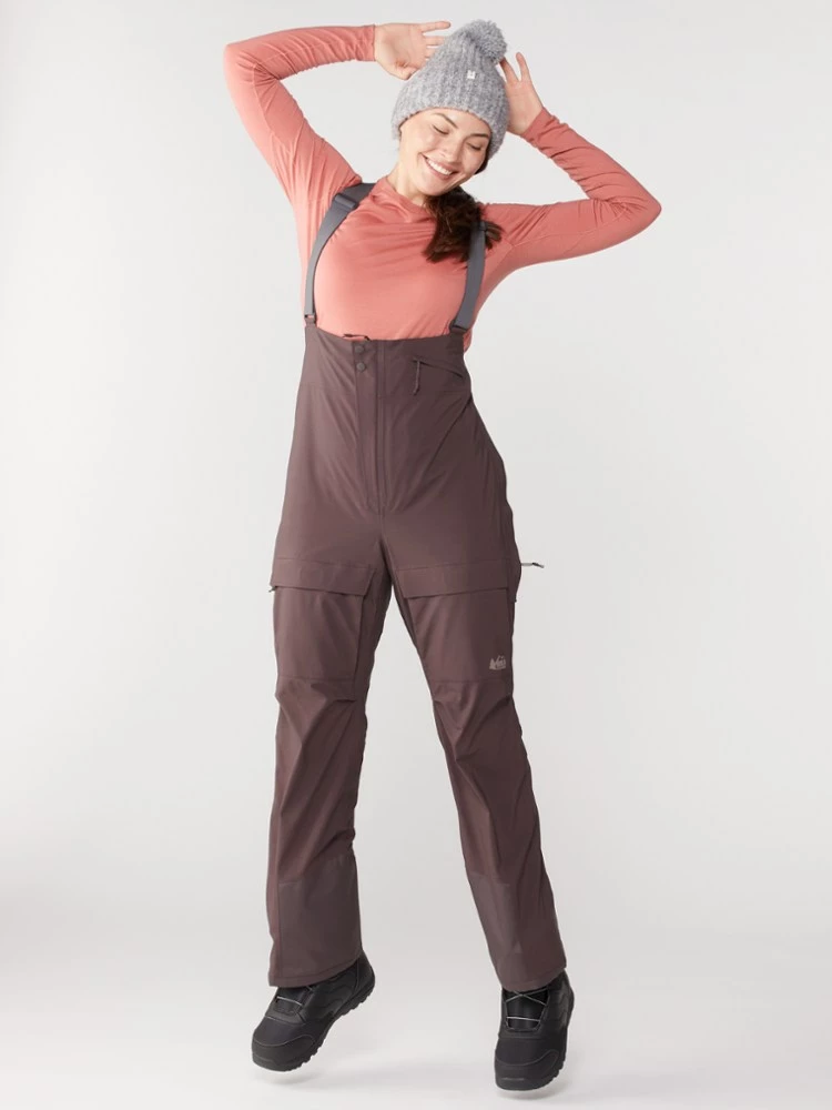 REI Co-op First Chair GTX Bib Snow Pants - Women's 6 REI Co-op First Chair GTX Bib Snow Pants - Women's - Image 4
