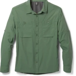 REI Co-op Sahara Solid Long-Sleeve Shirt - Men's -REI CO-OP Sales 82b081d4 85c3 4036 a387 7d86e40b42a0