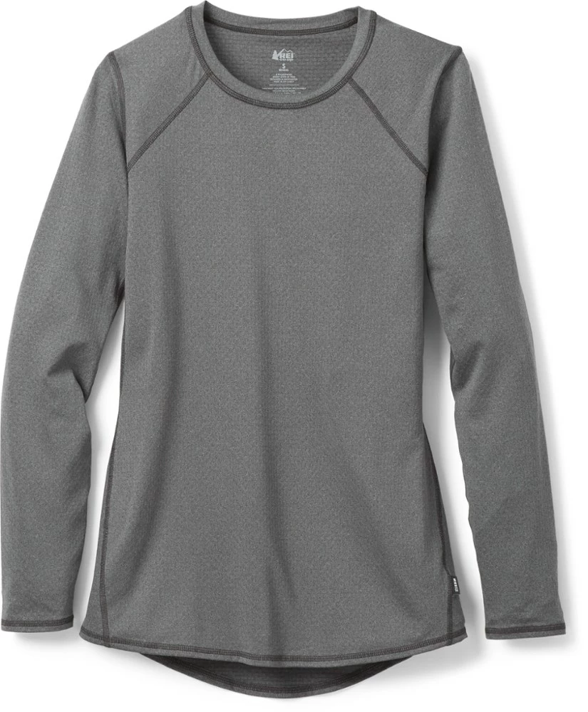 REI Co-op Lightweight Base Layer Long-Sleeve Crew Top - Women's 3 REI Co-op Lightweight Base Layer Long-Sleeve Crew Top - Women's