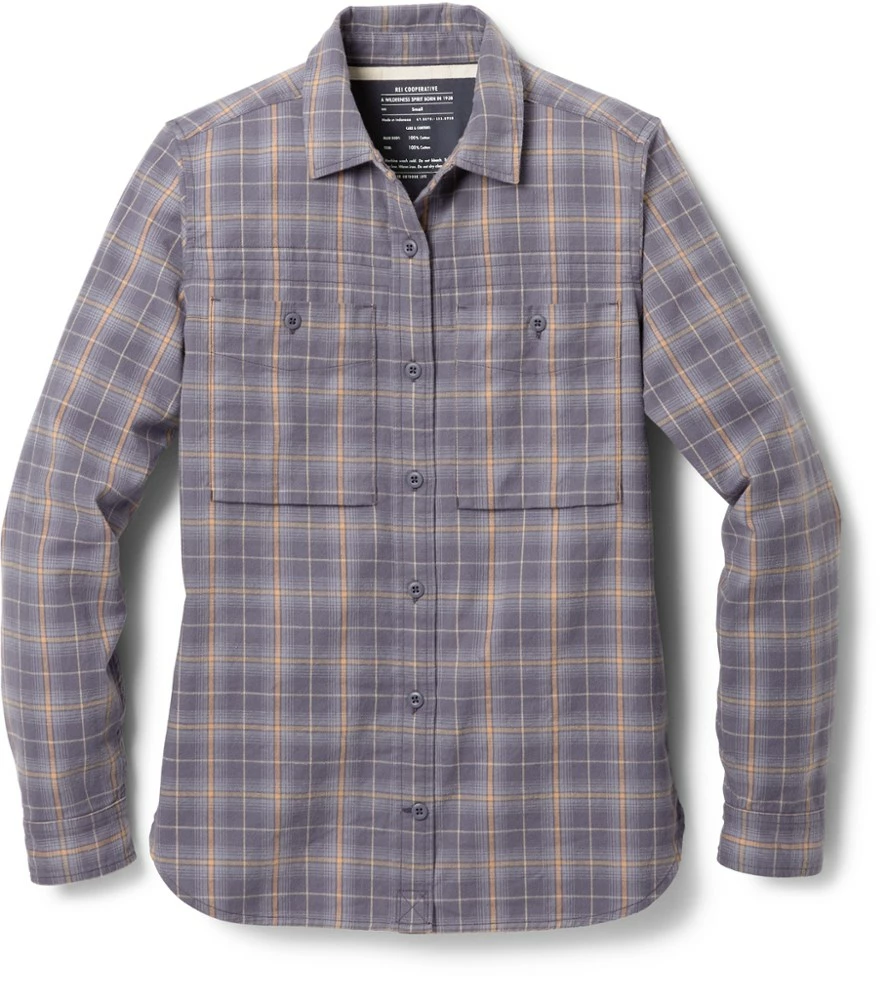REI Co-op Wallace Lake Flannel Shirt - Women's 3 REI Co-op Wallace Lake Flannel Shirt - Women's