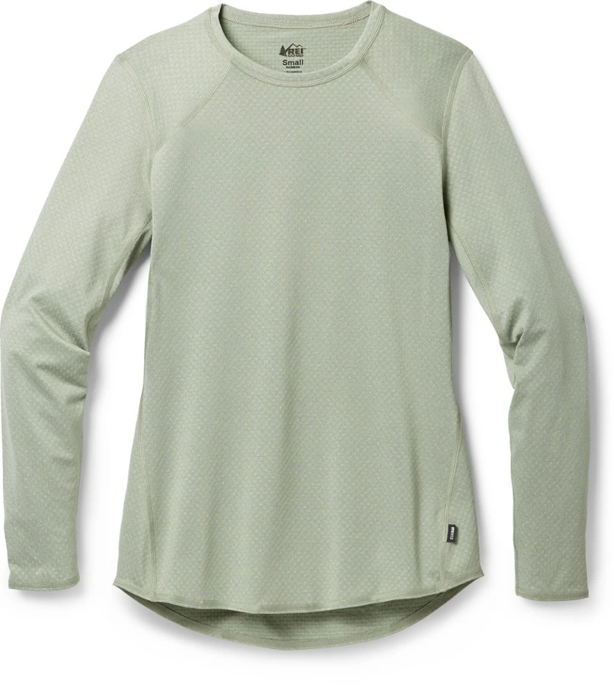 REI Co-op Lightweight Base Layer Long-Sleeve Crew Top - Women's 6 REI Co-op Lightweight Base Layer Long-Sleeve Crew Top - Women's - Image 4