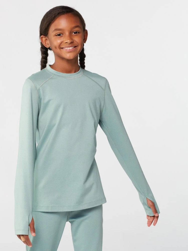 REI Co-op Midweight Crew Long Underwear Top - Kids' 4 REI Co-op Midweight Crew Long Underwear Top - Kids' - Image 2
