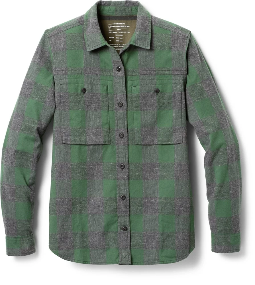 REI Co-op Wallace Lake Flannel Shirt - Women's 19 REI Co-op Wallace Lake Flannel Shirt - Women's - Image 17