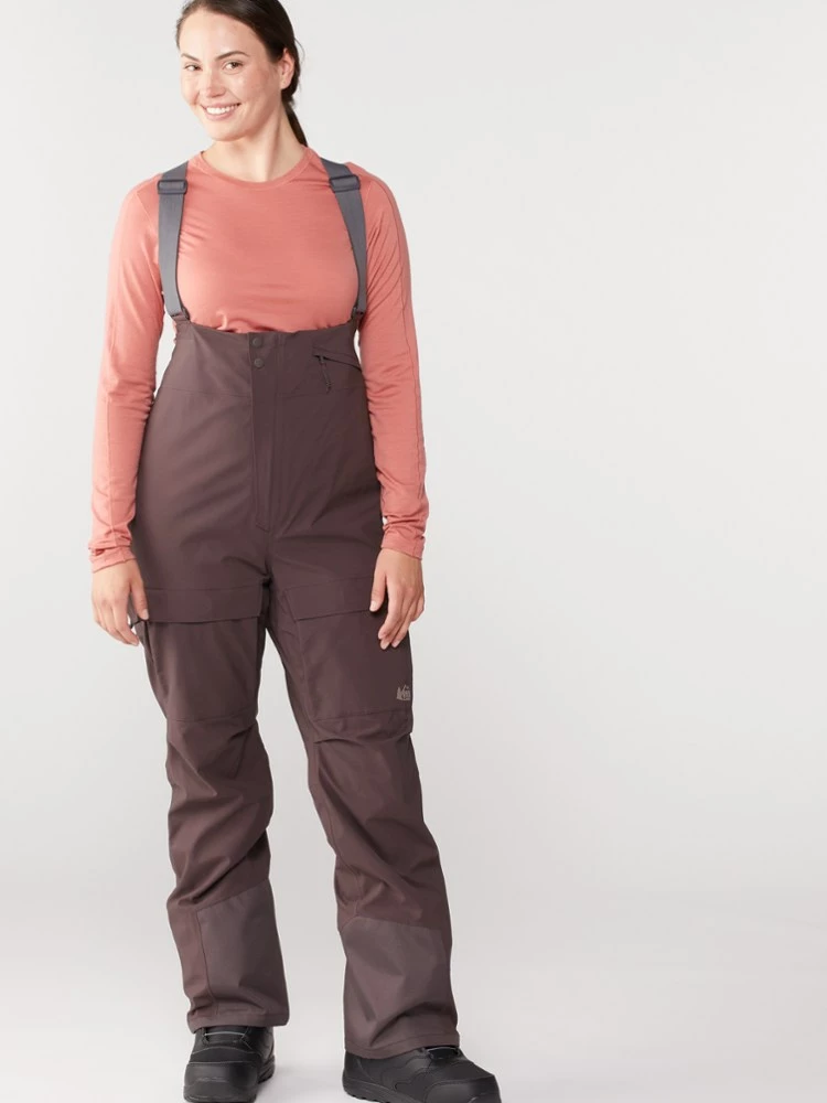 REI Co-op First Chair GTX Bib Snow Pants - Women's 4 REI Co-op First Chair GTX Bib Snow Pants - Women's - Image 2