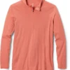REI Co-op Merino 185 Long-Sleeve Half-Zip Base Layer Top - Women's Plus Sizes -REI CO-OP Sales f09cdd7b 6aa1 4461 87be f4ded20be05b