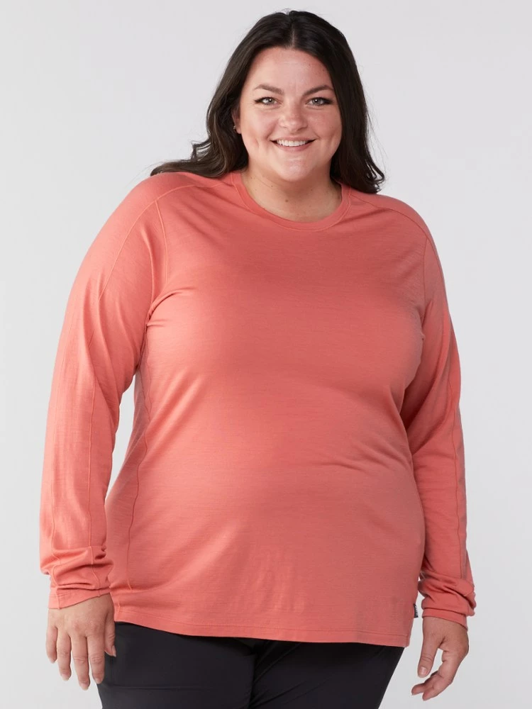 REI Co-op Merino 185 Long-Sleeve Base Layer Top - Women's Plus Sizes 4 REI Co-op Merino 185 Long-Sleeve Base Layer Top - Women's Plus Sizes - Image 2
