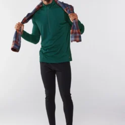 REI Co-op Merino 185 Long-Sleeve Half-Zip Base Layer Top - Men's -REI CO-OP Sales f6656e1c ea62 4807 9785 bdf1dc9a5dcd